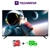 TV Techmania 32″ 4K UHD Android, petit écran mais résolution ultra nette pour tous vos médias. Digitronics