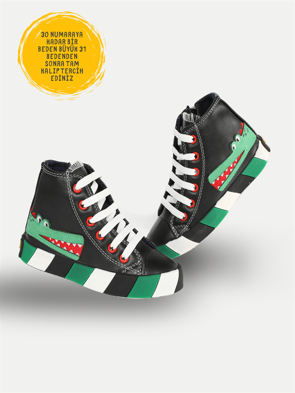 timsah ortopedik desteklierkek çocuk sneakers - Justyol