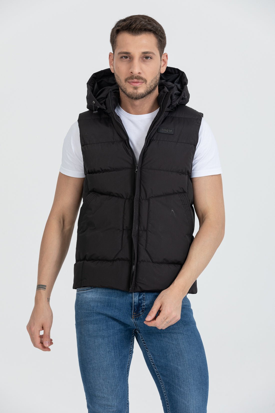 Erkek Yelek - khaki - 54087 - Justyol