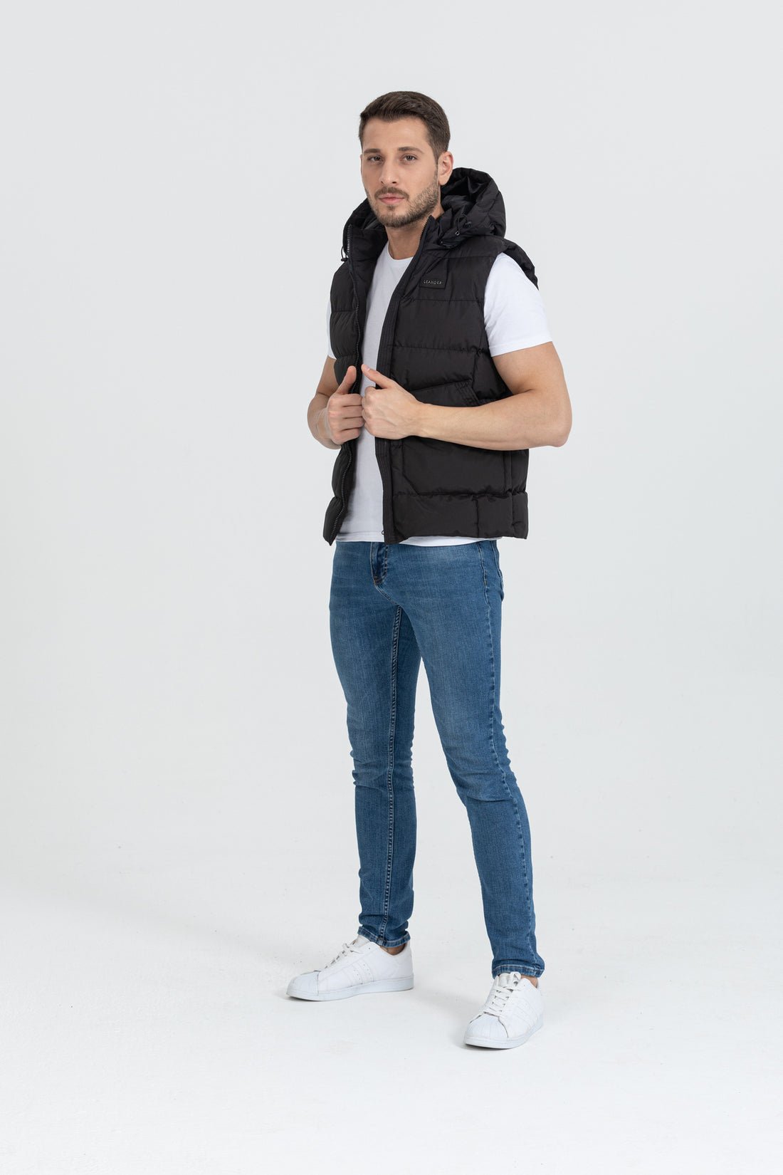 Erkek Yelek - khaki - 54087 - Justyol