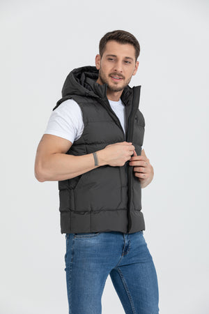 Erkek Yelek - khaki - 54087 - Justyol