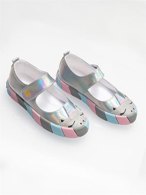 unicorn 3d hologram kiz çocuk sneakers k - Justyol