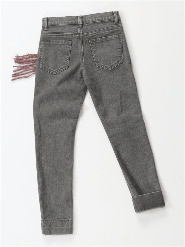 unicorn grey washed kiz jeans - Justyol