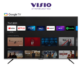 TV Visio 50” 4K UHD, image immersive et fonctionnalités Google TV intégrées. Digitronics